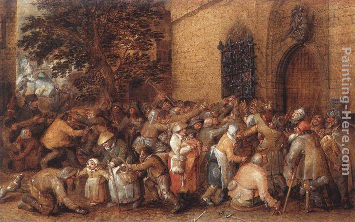 David Vinckbooms Distribution of Loaves to the Poor